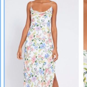 Alice + Olivia Harmony Floral Midi Dress
